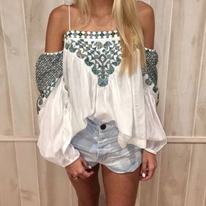 Free People Vacay Vibin top